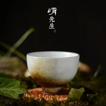 

Clear Sir Fambe Manual Ceramics Sip Tea Cup Jindezhen Kungfu Online Master Cup Students Cup Color Glaze Glass