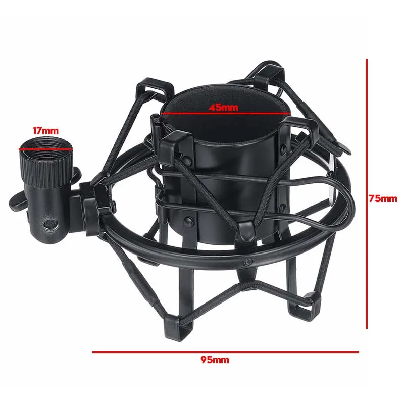 Mic Stand Clamp at2020 atr250 Студия Аудио запись пауки микрофон ударопрочный держатель с