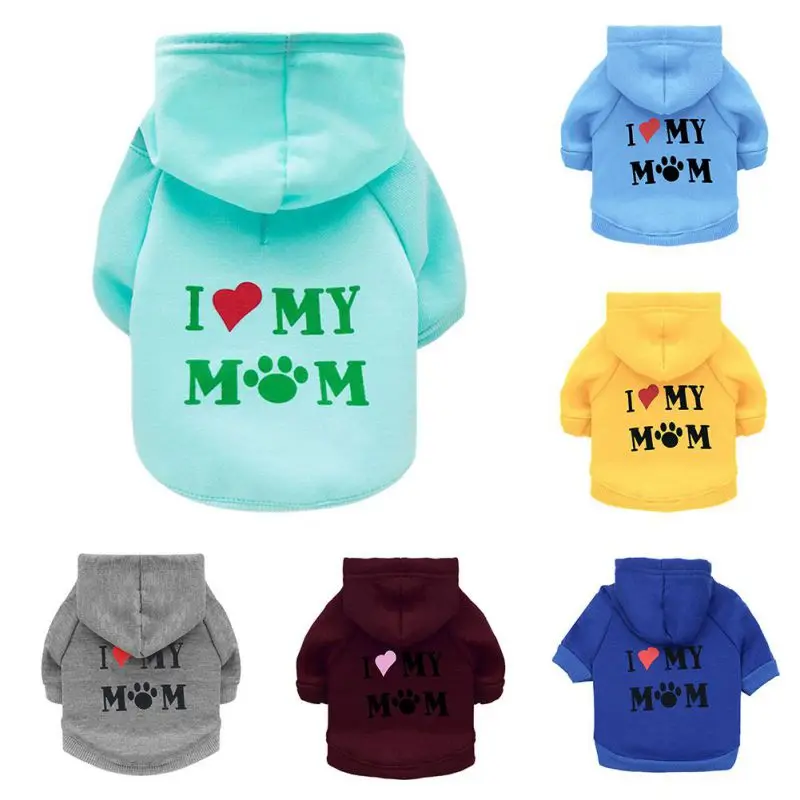  Fashion Dog Hoodies Basic Sweatshirts Hoodie for Small Dogs, Dog  Clothes Winter Cold Jacket Pet Pullover Jumper Sleeveless Sweater with Hood  for Chihuahua Yorkie Puppy : Pet Supplies