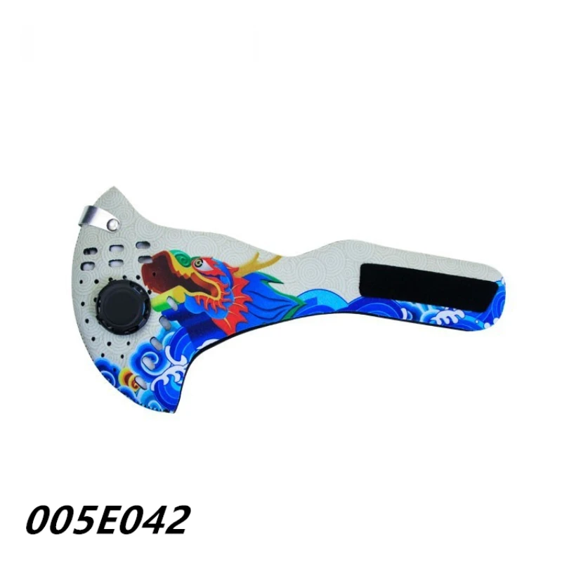 BC008-005E042 Противопылевая маска для рта N95 pm2.5 респиратор дыхательная N99 анти запах загрязнения бег спортивная маска - Цвет: BC008-005E042