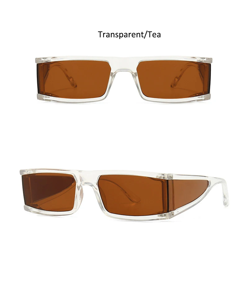 Унисекс Квадратные Зеркальные Солнцезащитные очки для женщин новые винтажные женские солнцезащитные очки Брендовые дизайнерские трендовые маленькие мужские очки Ретро прозрачные