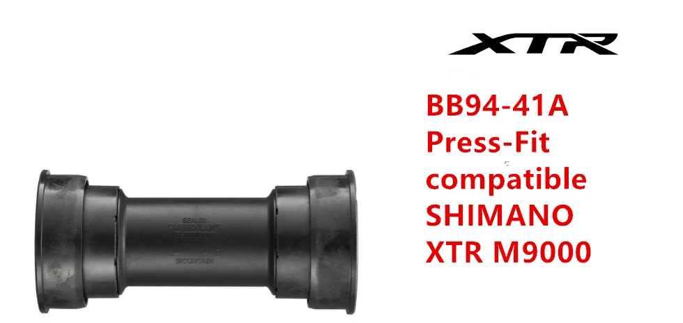 BB94-41A Press-Fit Коробка-упакованная XTR BB93 велосипедной каретки HollowTech II английский нить BB94-41A пресс-FIT - Цвет: BB94-41A Press-Fit