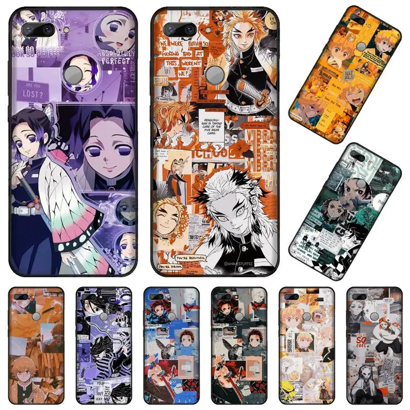 Чехол для телефона Manga girl boy Kimetsu no Yaiba чехол Huawei Honor 7C 7A 8X 8A 9 10 10i Lite 20 NOVA 3i 3e|Бамперы| |