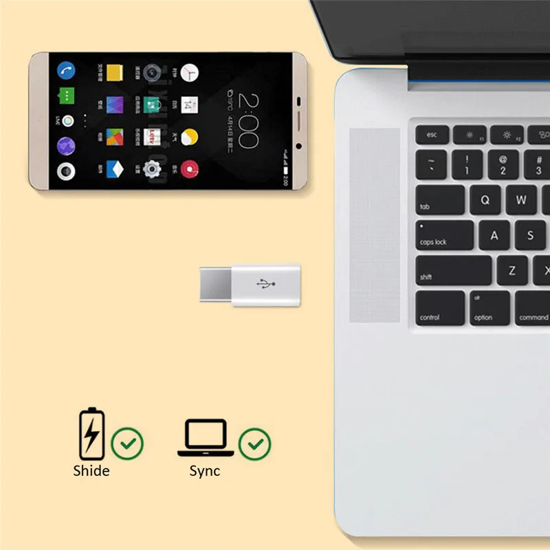 20 шт./лот Micro USB Male Type C Microusb To конвертер адаптер для Huawei Xiaomi Macbook OTG кабель зарядки и