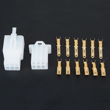 

Sale Motorcycle Car Electrical2.8mm 2 3 4 6 Pin Wire Auto Connectors Terminal