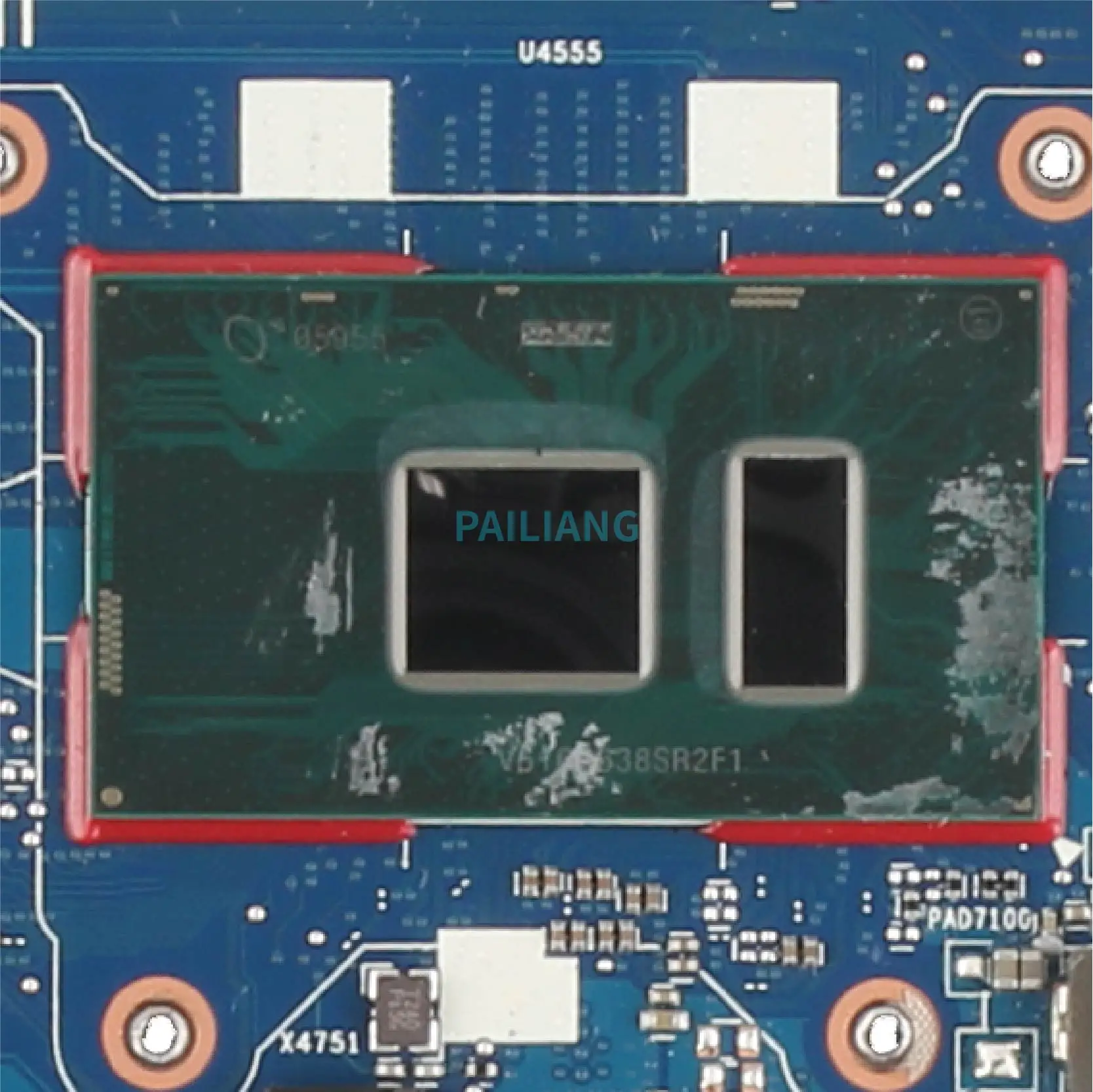 wonderful  PAILIANG Laptop motherboard For HP Elitebook 840 G3 Core SR2F1 i7-6600U Mainboard 903743-601 6050A2