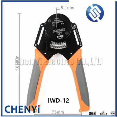 Mão Crimper para Deutsch Connector, Wire Crimper,