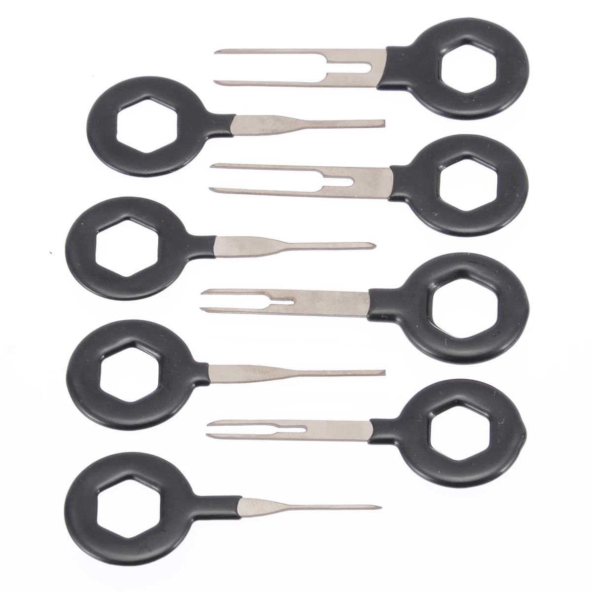 11pcs Car Electrical Wiring Crimp Terminal/Connector/Pin Removal Key Tool Kit Universal for all CAR SUV Pickup Off-road