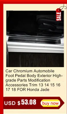 Car Auto Modified Headlamp Door Handle Interior Dashing Sticker Strip Decoration Accessories 13 14 15 16 17 18 FOR Honda Jade