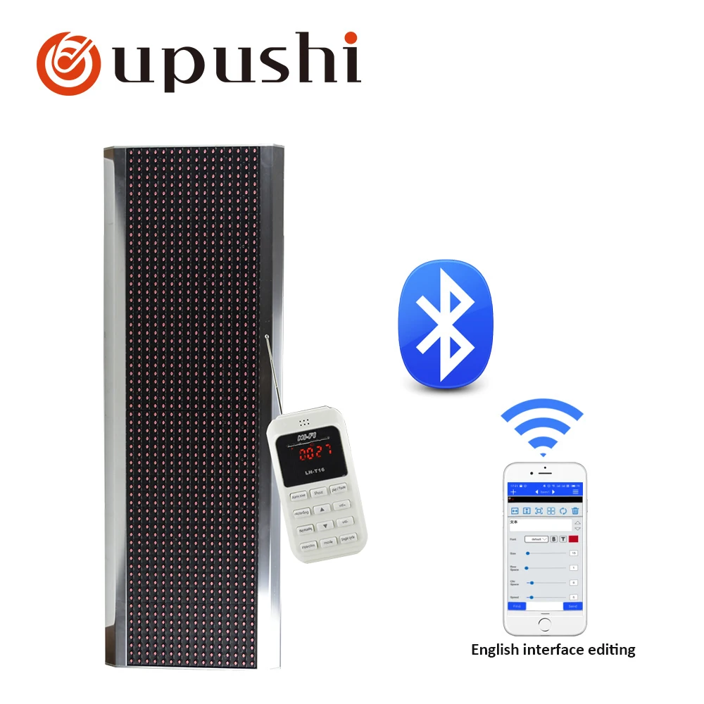 Oupushi ST-L1-64 Bluetooth Колонка динамик Pa звуковая система с светодиодный светильник поддержка мобильного телефона управление с пультом дистанционного управления