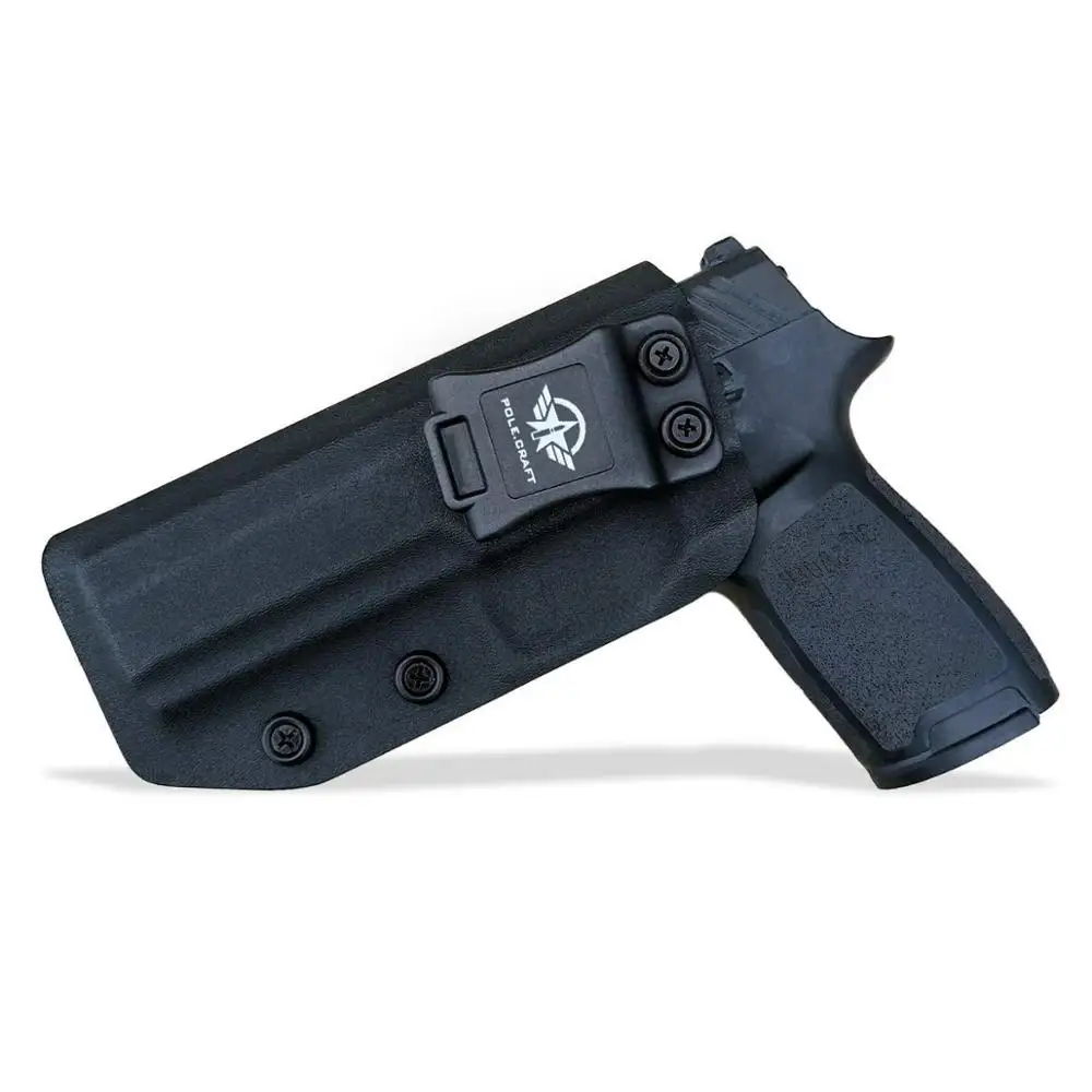Полюс. Ремесло KYDEX кобура iwb Sig Sauer P320 полный размер кобура для скрытого ношения P320 кобура скрытый-Kydex аксессуары для кобуры - Цвет: Black For Left