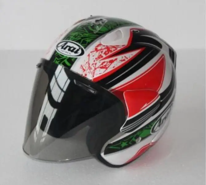 ARAI новые мотоциклетный шлем для гонок шлем для верховой езды половина шлем обувь для мужчин и женщин Защита от солнца защитное оборудование - Цвет: 21