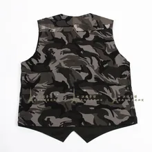 Камуфляжный жилет мужской склад рабочая одежда Двусторонняя одежда рабочая безопасность жилет ban yun fu одежда фабрика