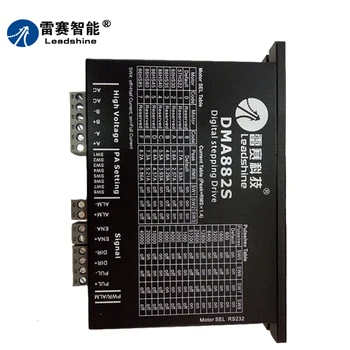 

Original Leadshine 2-phase stepper driver DMA882S work 20-75VAC/30-100VDC 8.2A hybrid stepper motor driver
