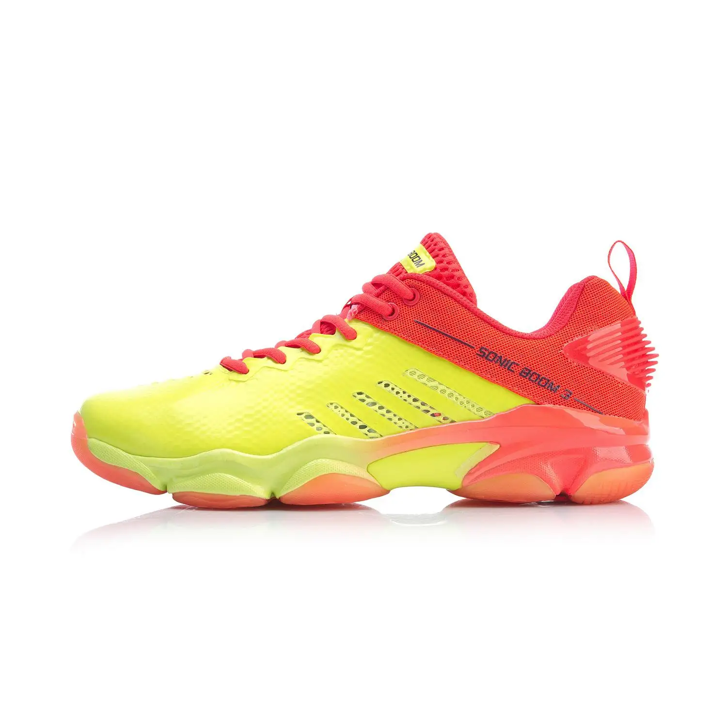 AYZP009-5 Li Ning Sonic Boom 3,0 Мужская Спортивная обувь амортизация поддержка Бадминтон Матч обувь кроссовки AYZP009 SJAS19 - Цвет: AYZP009-5