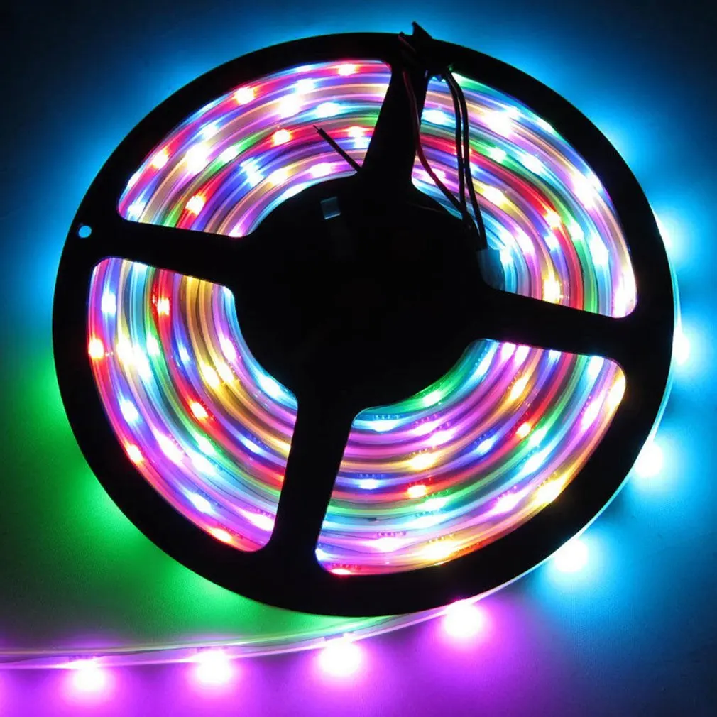 

New 5M WS2812B WS2811 Individual Addressable 5050SMD 12V LED Strip Light Brand new and high quality