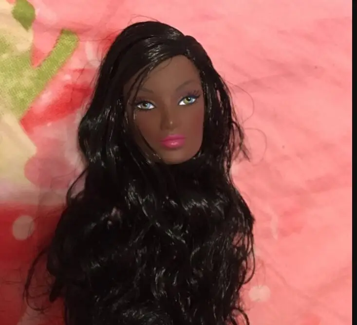 Ограниченная редкая коллекция FR кукольные головки оригинальное качество принцесса кукольные головки черная леди французская кукла леди части головы девушка DIY подарки