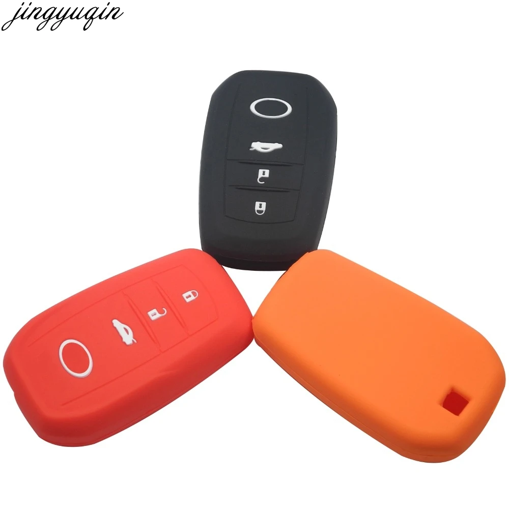 Jingyuqin Remote 3B силиконовая автомобильная лампа для Toyota Camry Crown RAV4 Corolla Prado Prius Smart