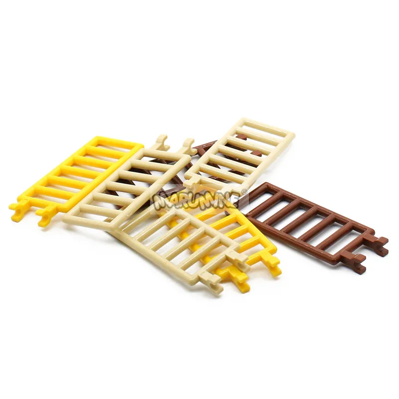 Marumine Moc бар 7x3 с двумя зажимами кирпичи 30 шт. совместим с 6020 строительные блоки собирает частицы