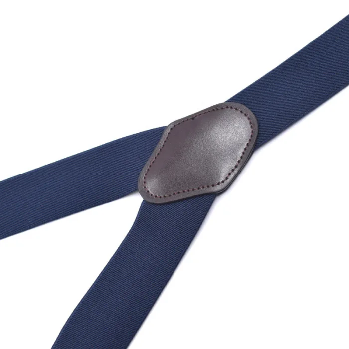 Горячие задние подтяжки для мужчин с сверхмощными зажимами широкие регулируемые эластичные подтяжки для брюк CGU 88