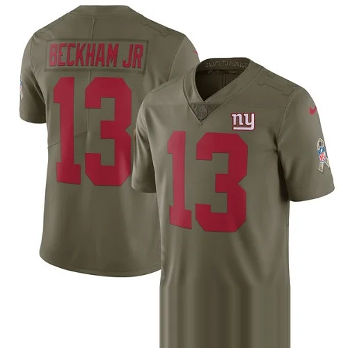 Новинка года. Высококачественная Мужская футболка Odell Beckham Jr Giants - Цвет: MEN