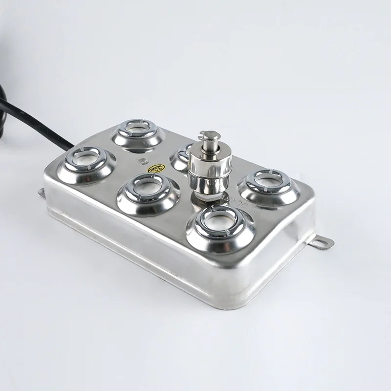 6 Heads Mist Maker Industrial Humidifier ultrasonic water atomizer for Cleaner  nebulizer atomizer head and Power supply