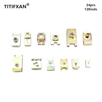 

Auto self-tapping screws U type base fastener for toyota buick rendezvous acura integra jaguar xk honda del sol Iron sheets