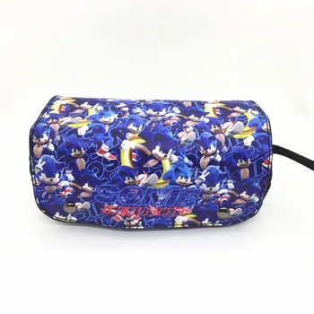 

3Type Sonic The Hedgehog Wallet Coin Purse Pencil Case Double-zipped Stationery Case Bag Make-up Bag