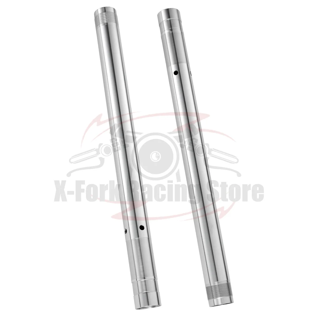 

Front Fork Inner Tubes Pipes Bar For Kawasaki NINJA ZX-6R 2009-2017 2010 2011 2012 2013 2014 2015 2016 Brake Suspension 41x550mm