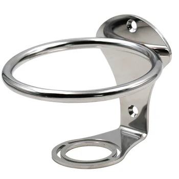 

316 Stainless Steel Boat Ring Cup Drink Holder for Marine Yacht Truck RV Car Trailer Hardware - 90mm 3.54inch