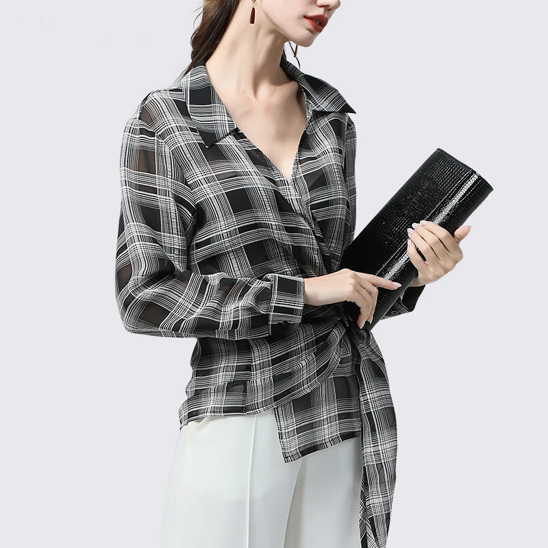 camisa xadrez amarela feminina