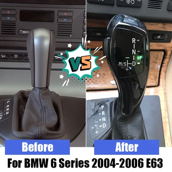 

Shift Handle Replacement F30 Style Shifter Lever LED Gear Shift Knob for BMW 6 Series 2004 2005 2006 E63 Accessories