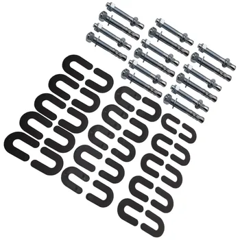 

1 set Auto Car Lift Installation install Kit -16 for Wedge Anchor Bolts & 30 pack shim kit