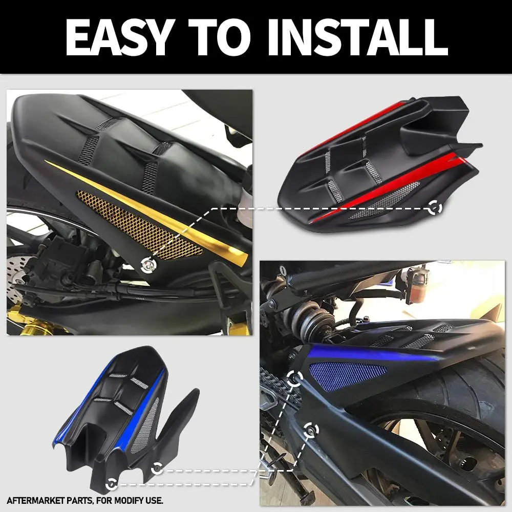 Rear Mudguard Fz V3 Tyre Rear Tyre Hugger R15 V3 Back Mudguard