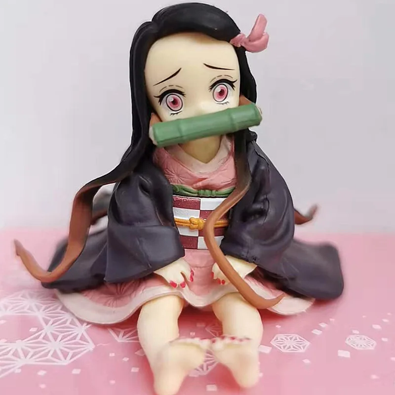 Демон убийца Kimetsu без Yaiba камадо Nezuko Рисунок Модель игрушки Аниме фигурки милых