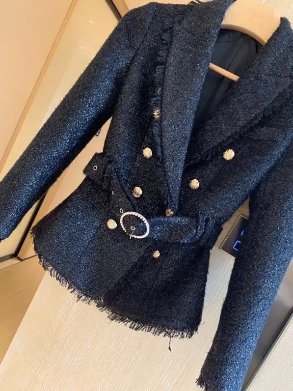 AH10387, модные женские пальто и куртки,, Подиумные роскошные, известный бренд, Европейский дизайн, вечерние, стильная женская одежда
