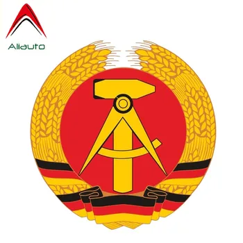 

Aliauto Motorcycles Car Accessories Germany Coat of Arms Sticker Sunscreen Waterproof Reflective Decoration Decal PVC,14cm*13cm