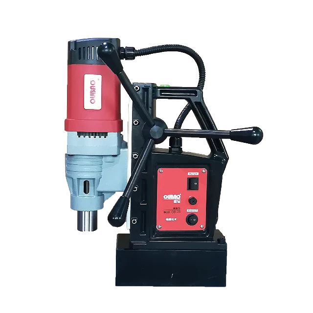 Magnetic Core Drill Machine OB-23E Multi-functional Magnetic Driller 1400W Table Hollow Drilling Machine