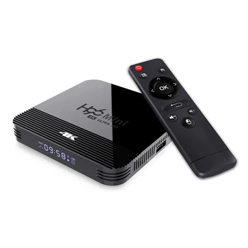 

H96 MINI H8 Android 9.0 Box K3228A Quad core Cortex A7 2G/16G 4K BT4.0 Set Top Box Only no channels included