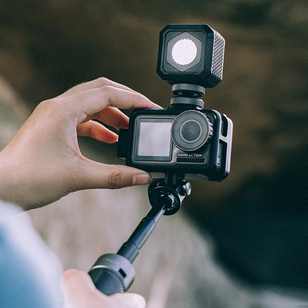 PGYTECH OSMO Action camera Cage Shell Корпус чехол для спортивной камеры держатель Защитная рамка для DJI Osmo action Adapter Cover