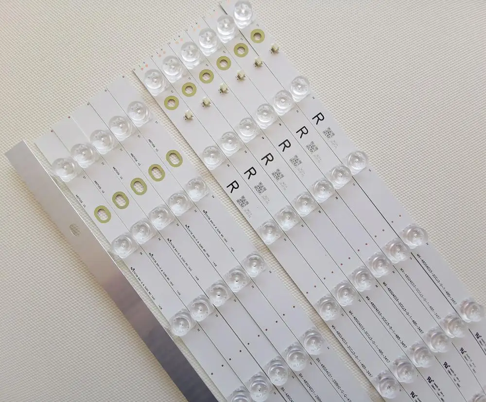 12 PCS LED Bar для Panasonic TX 48AX630B 48AX630E 48AXW634 TH 48AX670 480TV05 480TV06 V2 R L BX 480S04E01|Светодиодные ленты| |