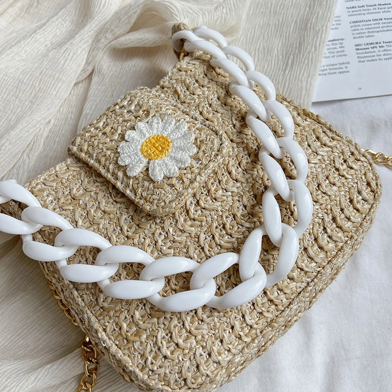 Bolsa Bordada Margarida