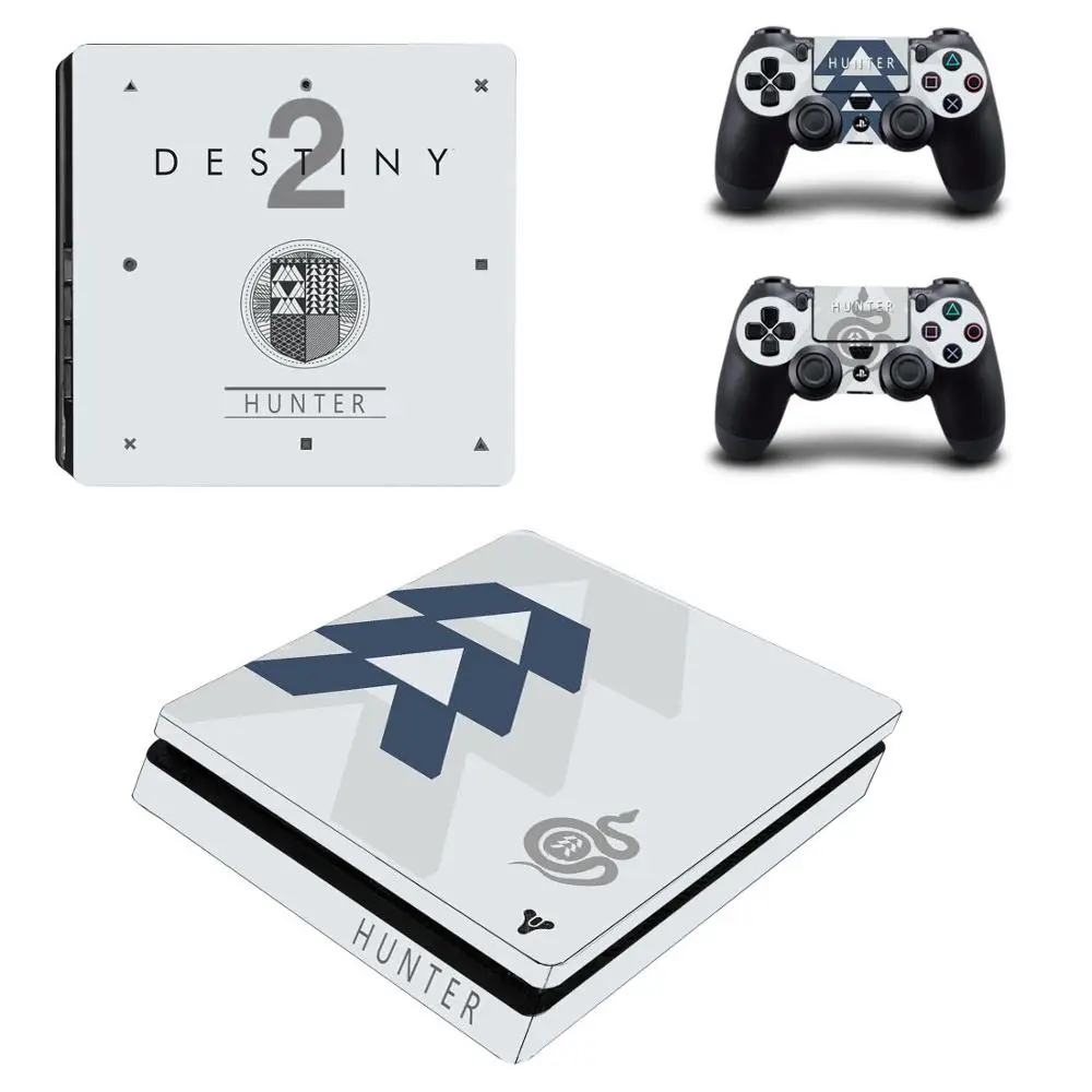 PS4 Slim sticker s Destiny 2 Play station 4 Виниловая наклейка для кожи Pegatinas playstation консоль и