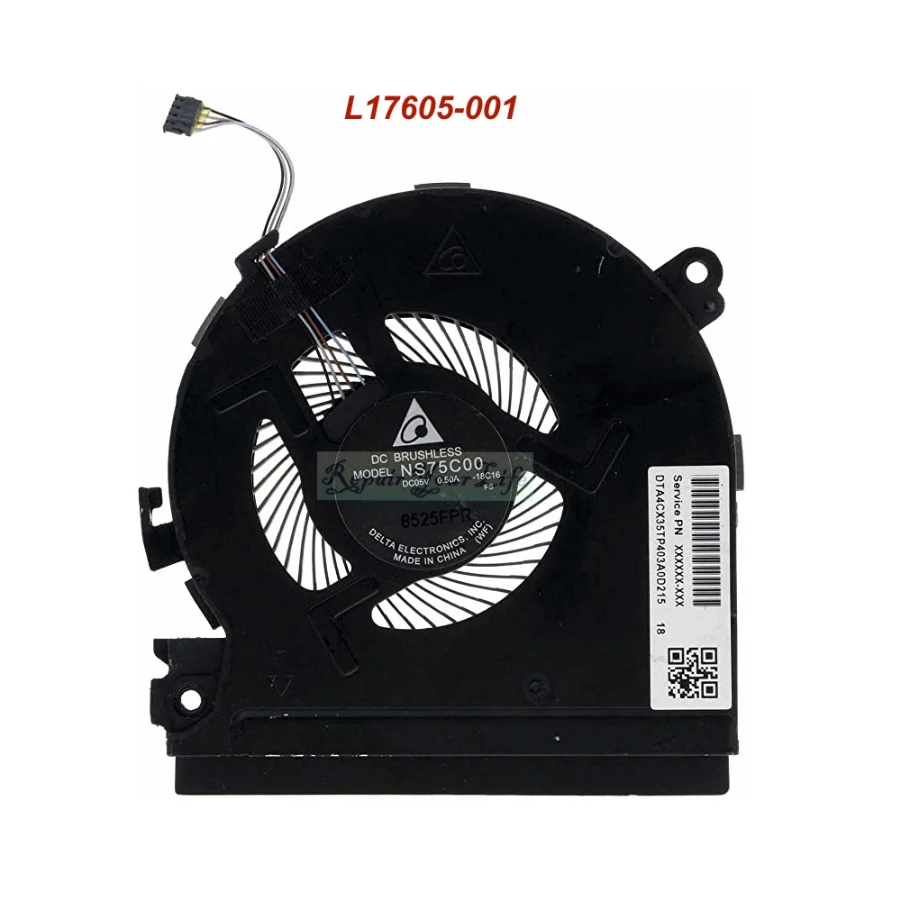 Laptop CPU GPU Cooler Fans For HP Spectre X360 15-CH 15-CH011dx