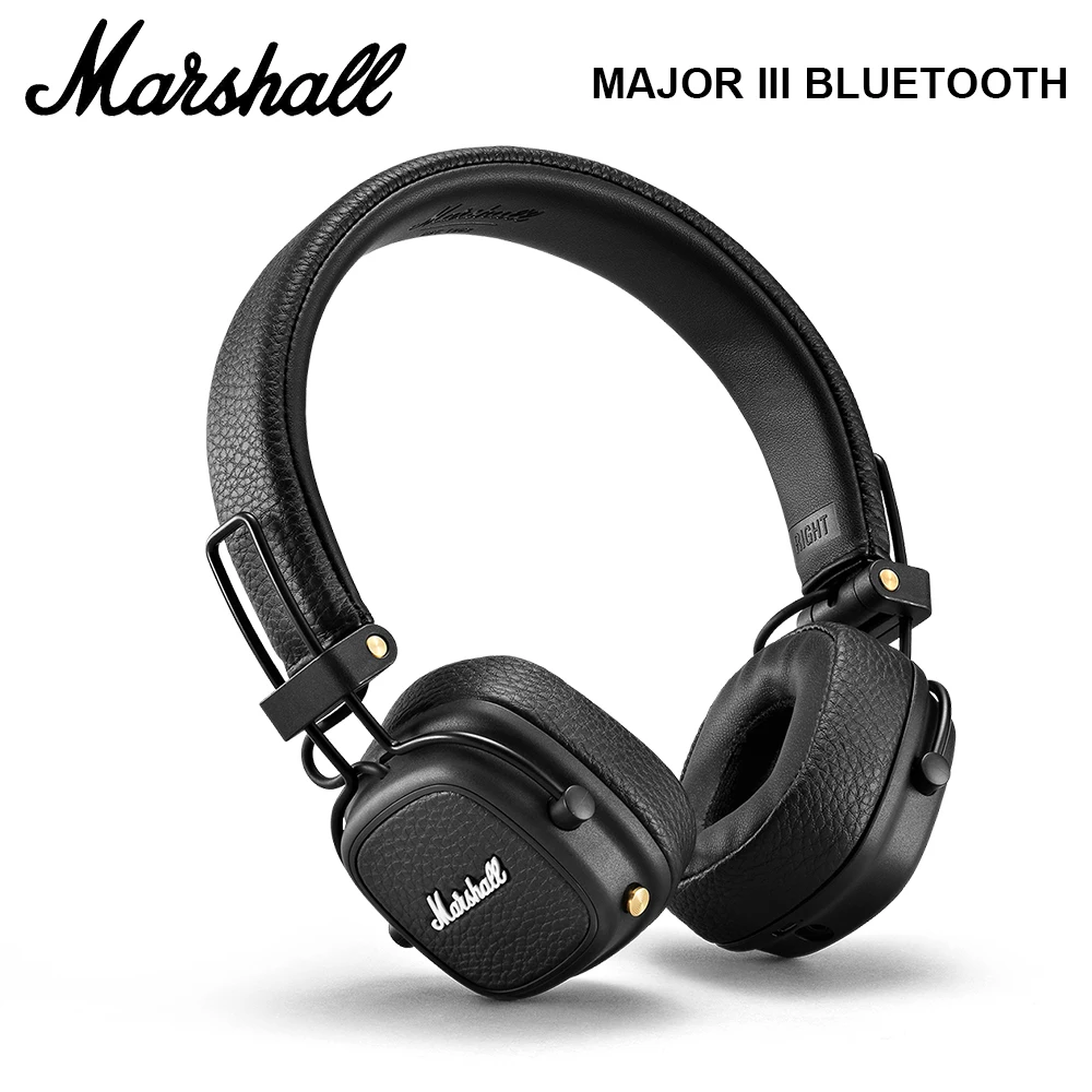 Marshall Major Iii Bluetooth Wireless Headphones Wireless Earphones Deep  Bass Foldable Sport Gaming Headset With Microphone - Earphones \u0026 Headphones  - AliExpress