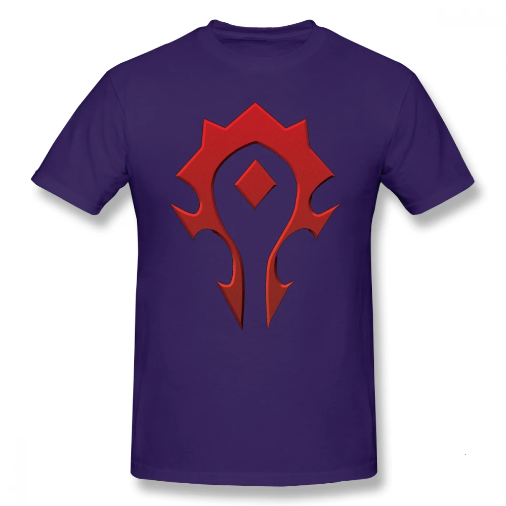 Purple One yona Horde футболка, Мужская Пляжная футболка, хлопковая Футболка с графическим рисунком и короткими рукавами, забавная футболка 6xl, мужская одежда - Цвет: Purple