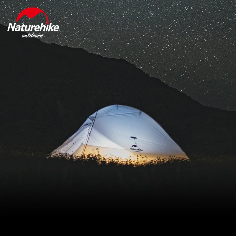 Naturehike Новый облачный вверх 2 палатки Суперлайт 10D походные облачные обновление