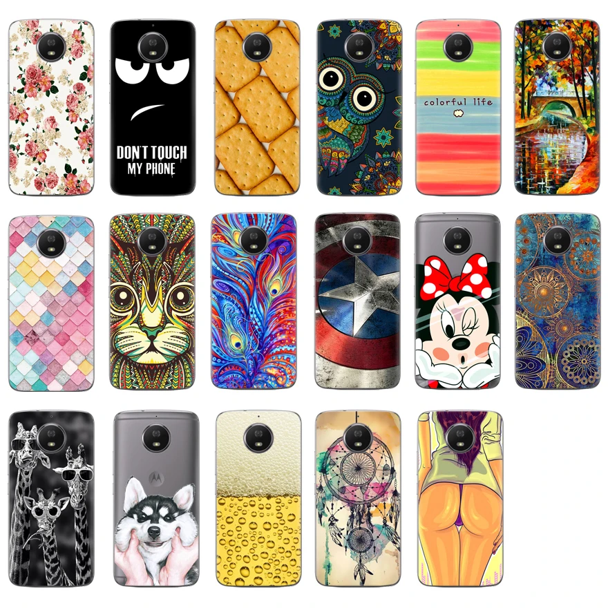 

Case for Motorola Moto G5S Case 5.2inch Silicone Back Cover Cartoon Shell for Motorola Moto G5S G 5S Phone Cases TPU Soft Fundas