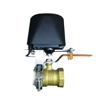 

Top ZigBee Smart Wireless Control Gas Water Valve Tuya APP Smart Home Automation Control Valve for Gas Work with Alexa Google As