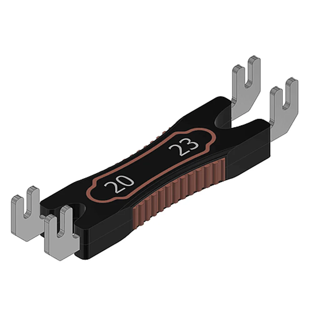 

20 23mm Non Slip 3D Printer Extruder Nozzle Tool Lightweight Spared Durable Ergonomic Heating Block Accessories Dual Use For V6